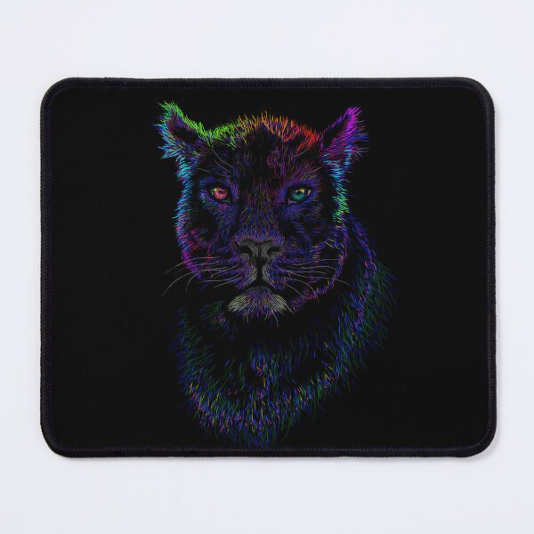 Item preview, Abstract neon colored panther designed and sold by Bcolors.
