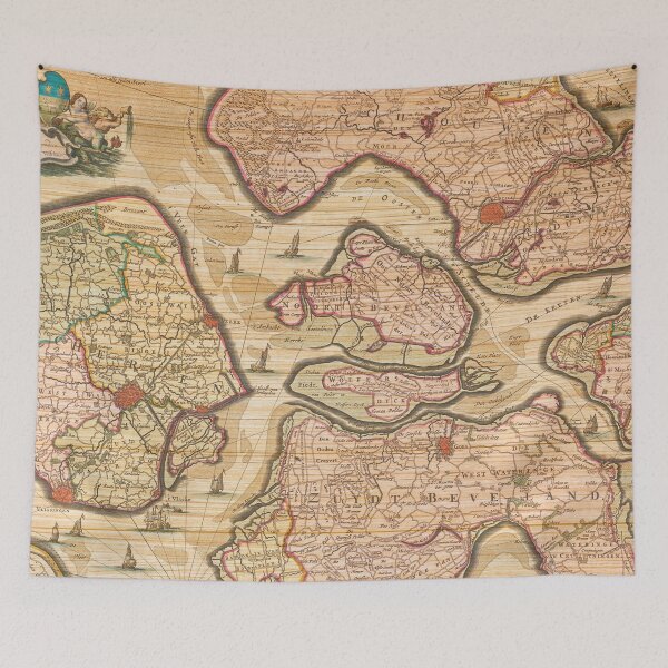 Item preview, Vintage Map Style Artwork designed and sold by ThisIsMugLife.
