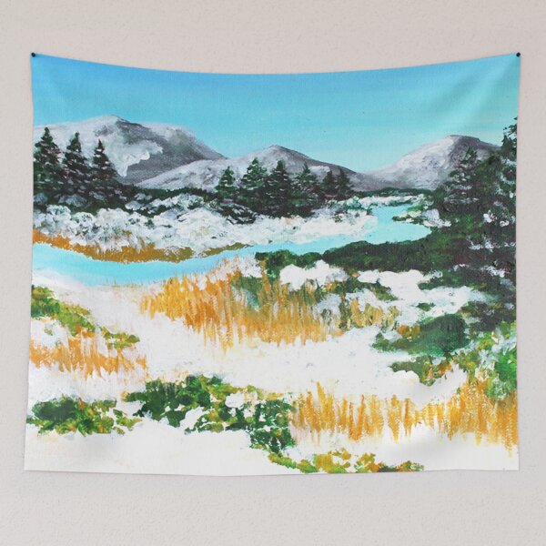 Item preview, Icelandic Winter Wonderland Landscape designed and sold by Ashley Baldwin.