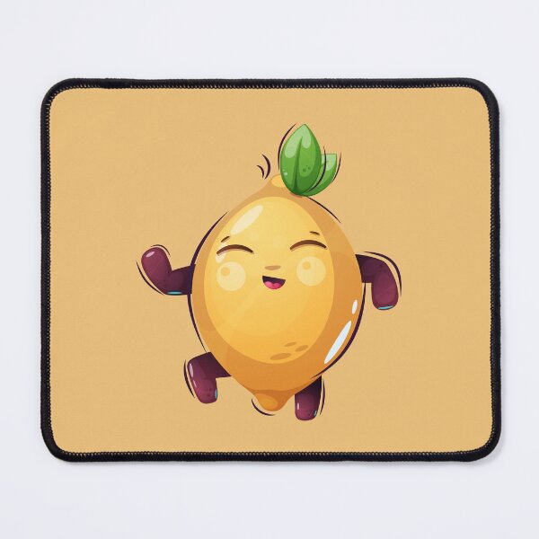 Item preview, Funny Lemon, Cute Cartoon Child Drawing, Calm Colorful Illustration Art designed and sold by TinyBeezle.