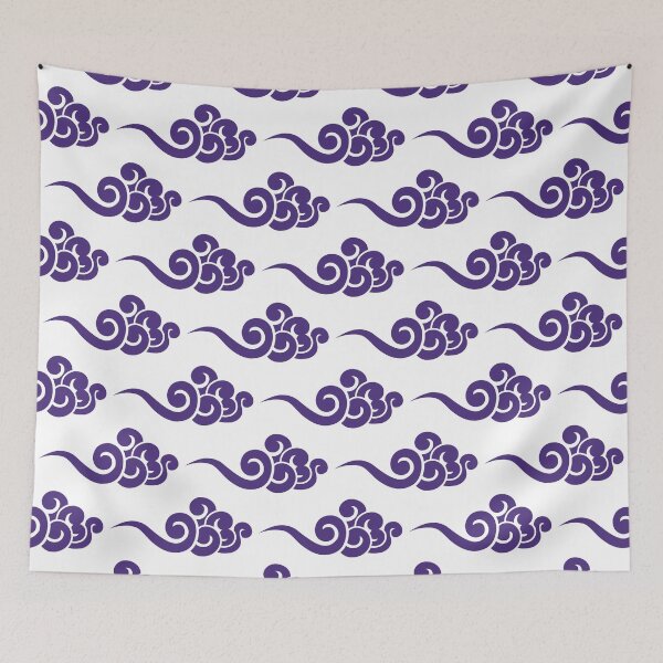 Item preview, Purple Chinese Clouds Pattern designed and sold by Ayoub14.