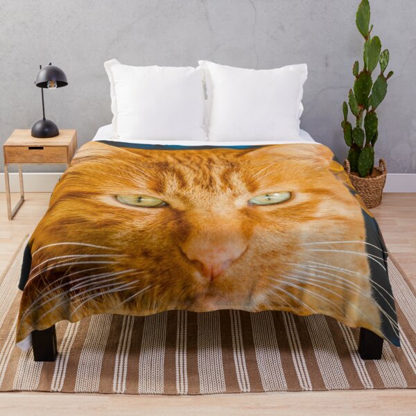 Item preview, Copy of Portrait of a Beautiful Ginger Cat with Intense Look designed and sold by ieronymos.