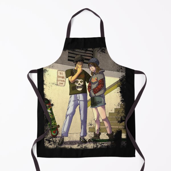 Item preview, skater couple designed and sold by Monochromestore.