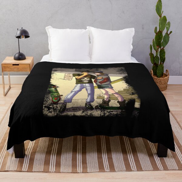 Item preview, skater couple designed and sold by Monochromestore.