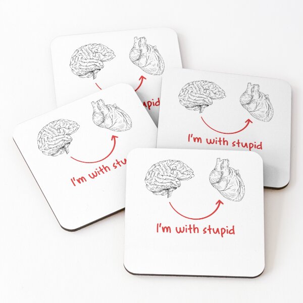 Item preview, I'm with stupid in love designed and sold by margeretelser.