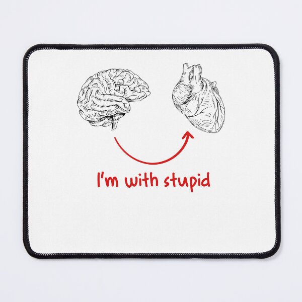 Item preview, I'm with stupid in love designed and sold by margeretelser.