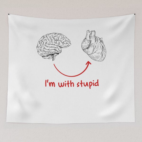 Item preview, I'm with stupid in love designed and sold by margeretelser.