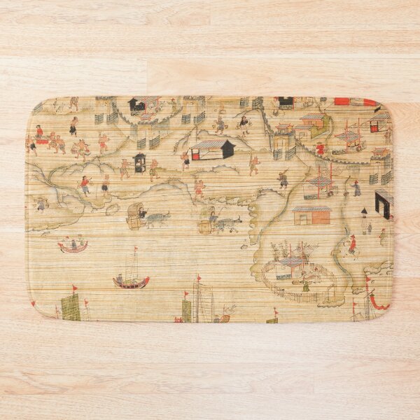 Item preview, Vintage Village Map Artwork designed and sold by ThisIsMugLife.