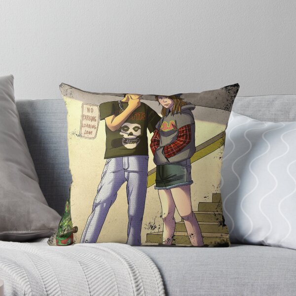 Item preview, skater couple designed and sold by Monochromestore.