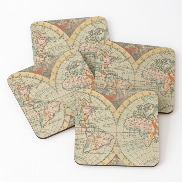 Item preview, Vintage World Map Artwork designed and sold by ThisIsMugLife.