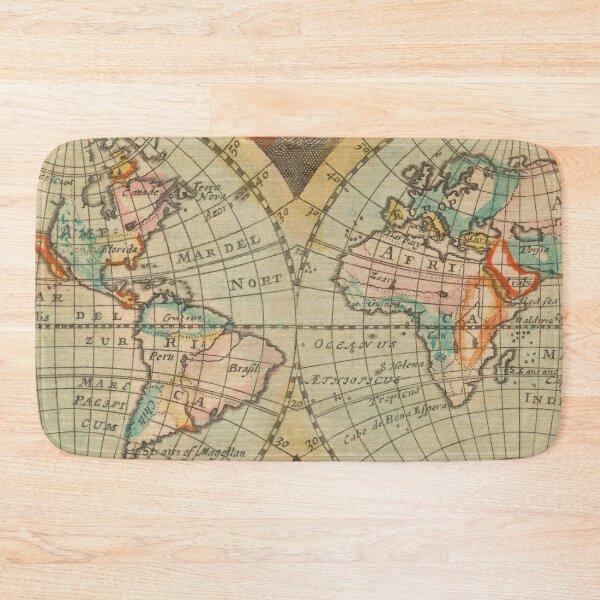 Item preview, Vintage World Map Artwork designed and sold by ThisIsMugLife.
