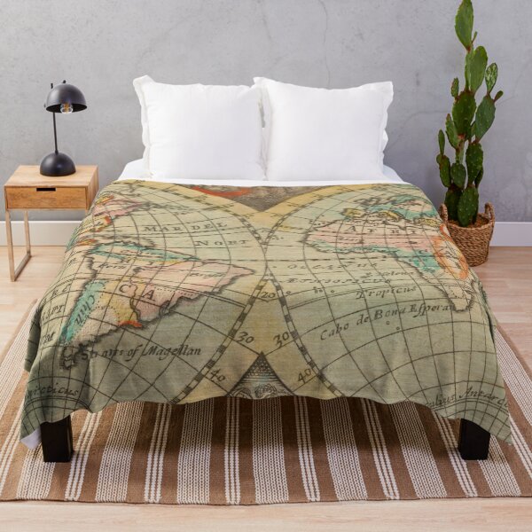 Item preview, Vintage World Map Artwork designed and sold by ThisIsMugLife.