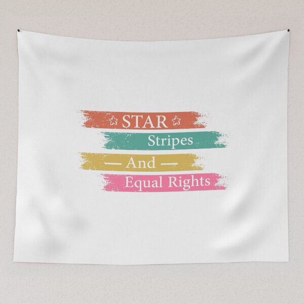 Item preview, Stars Stripes And Equal Rights designed and sold by Micosmile.
