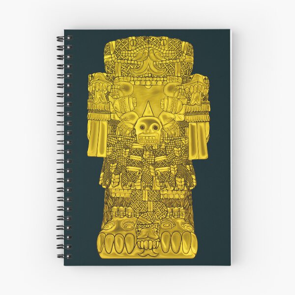 Artikelvorschau, Coatlicue – Goldplatte der aztekischen Mutter der Götter entworfen und verkauft von Aztectees.