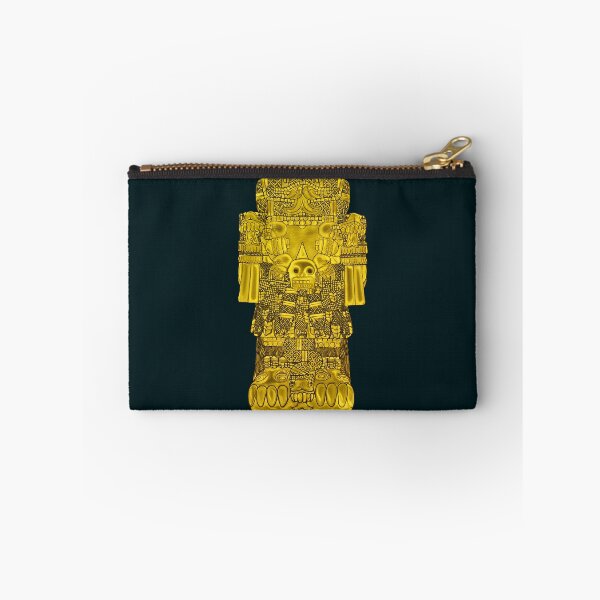 Item preview, Coatlicue - Aztec Mother of the Gods Gold Plate designed and sold by Aztectees.