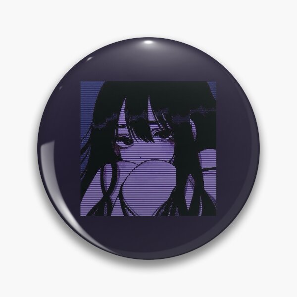 Item preview, Purple Anime Pfp Girl designed and sold by BlxssomUwu.