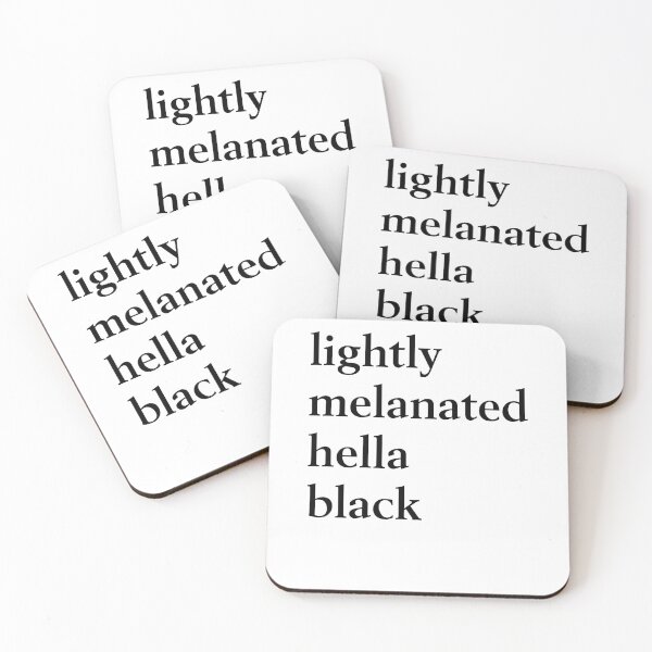 Item preview, lightly melanated hella black designed and sold by margeretelser.