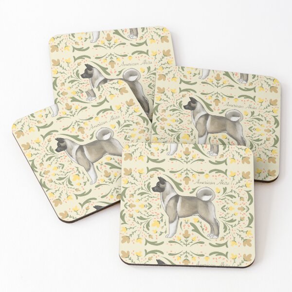 Item preview, American Akita Postcard designed and sold by Alex Goubar.