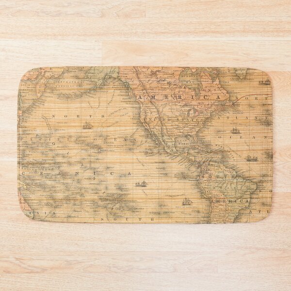 Item preview, Vintage World Map Artwork designed and sold by ThisIsMugLife.