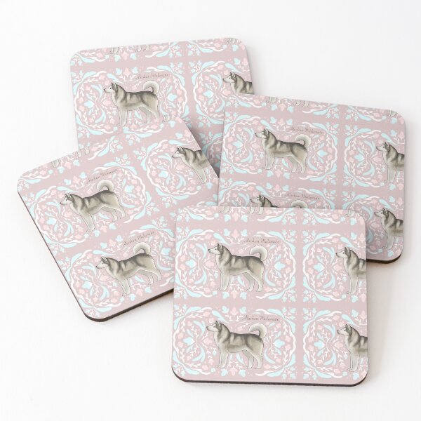 Item preview, Alaskan Malamute Postcard designed and sold by Alex Goubar.