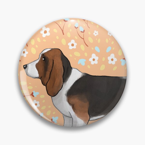 Item preview, Basset Hound Postcard designed and sold by Alex Goubar.