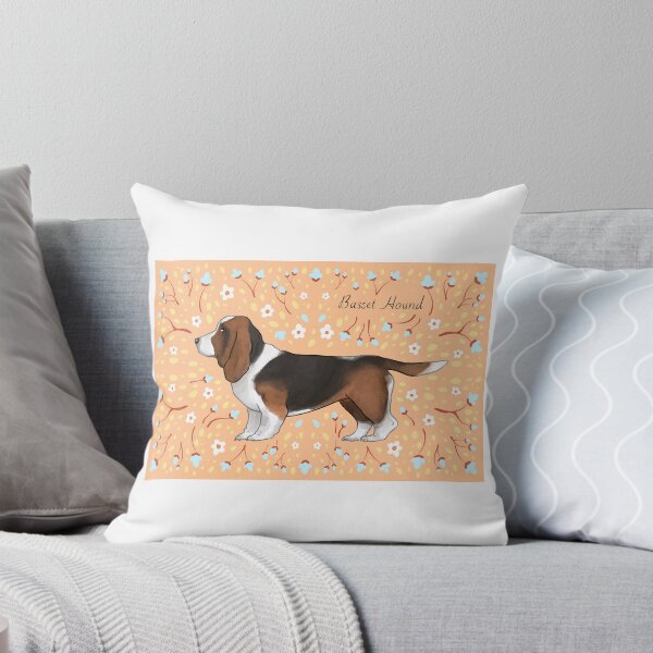 Item preview, Basset Hound Postcard designed and sold by Alex Goubar.