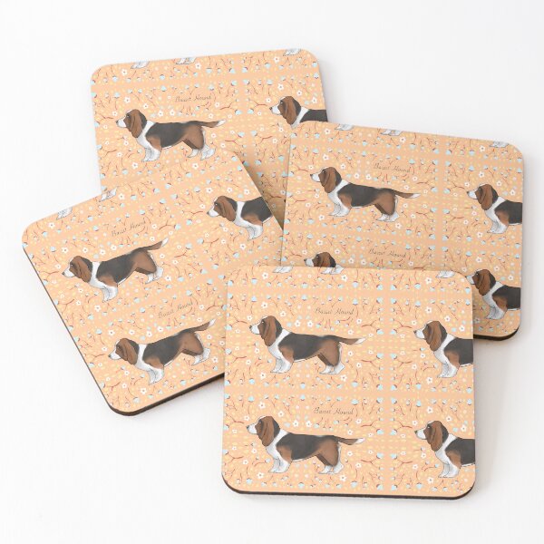 Item preview, Basset Hound Postcard designed and sold by Alex Goubar.