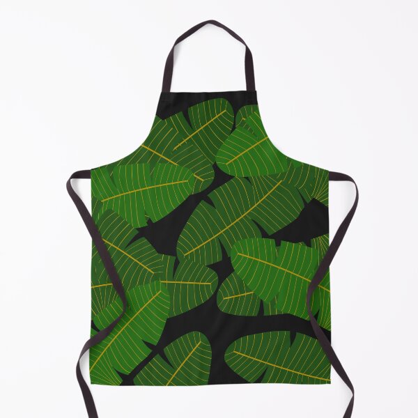 Item preview, Green and black leaf print designed and sold by DemonicGloom.