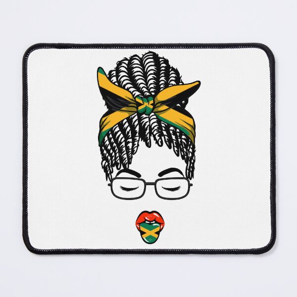 Artikelvorschau, Alle jamaikanischen Mama Pretty Face Messy Bun Locs entworfen und verkauft von LocFestNYC.