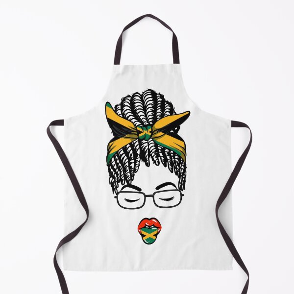 Item preview,  All Jamaican Mama Pretty Face Messy Bun Locs designed and sold by LocFestNYC.
