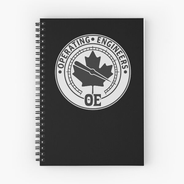 Item preview, Operting Engineer Leaf Crest Grey designed and sold by OESwag.