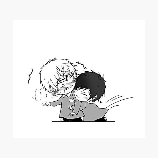Aperçu de l'œuvre Câlin Shizu-chan ! Journées de la maternelle Shizuo Izaya DRRR Shizaya créée et vendue par rinfiora.
