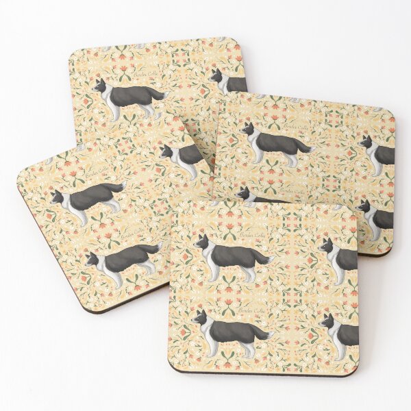 Item preview, Border Collie Postcard designed and sold by Alex Goubar.
