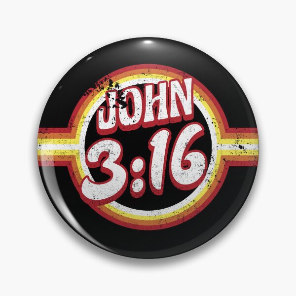 Item preview, John 3:16 - Bible Verse - Christian Scripture - New Testament - Inspiring Quotes - Grunge Retro designed and sold by Allwhopraisehim.