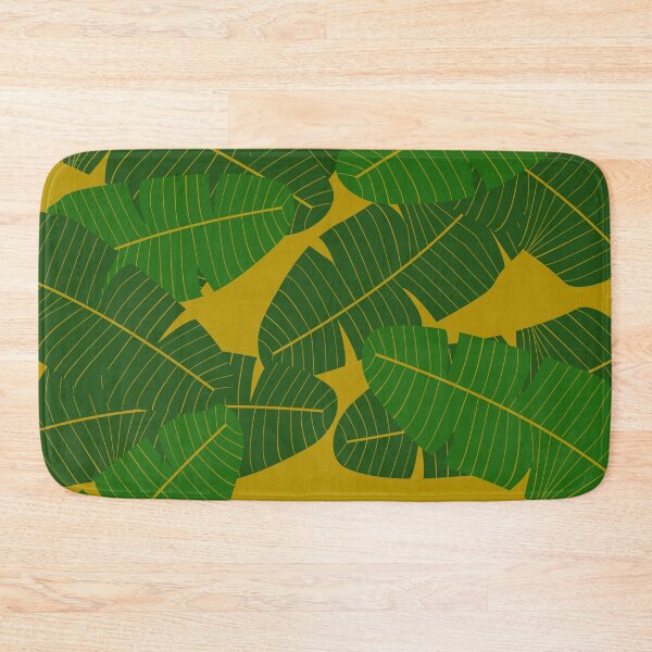 Item preview, Green and gold  leaf print designed and sold by DemonicGloom.