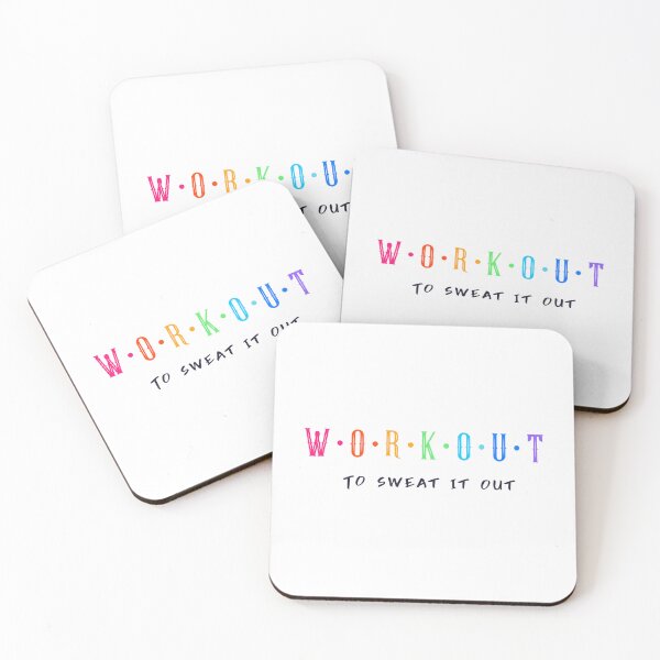 Item preview, Workout to sweat it out. workout / gym / fitness designed and sold by UnstoppableShpy.