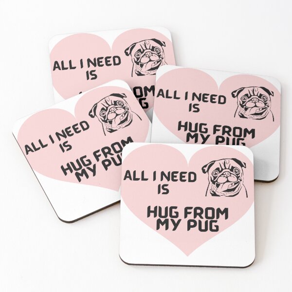 Item preview, Dog Waving pug lover designed and sold by Tishndco.