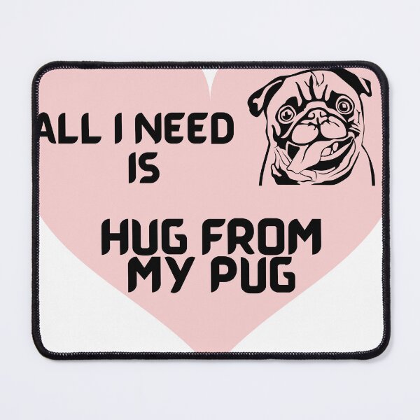 Item preview, Dog Waving pug lover designed and sold by Tishndco.
