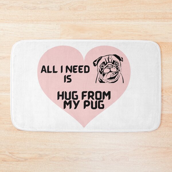 Item preview, Dog Waving pug lover designed and sold by Tishndco.