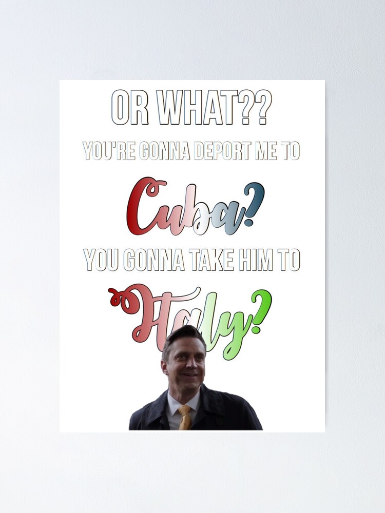 Rafael Barba Deportation Quote Poster