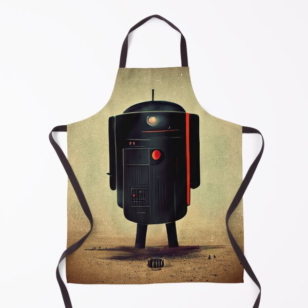 Item preview, robot droide antiguo designed and sold by Retro Flow.