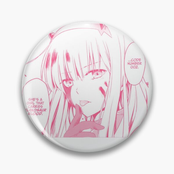 Item preview, Zero Two Pink designed and sold by BlxssomUwu.