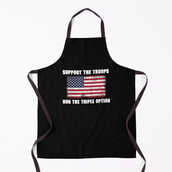 Item preview, Support the troops run the triple option designed and sold by margeretelser.