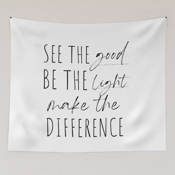 Item preview, See The Good Be The Light Make The Difference designed and sold by Saffarii.