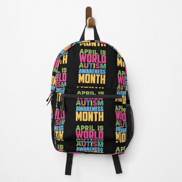 Artikelvorschau, April Is World Autism Awareness Month Autistic support Be Positive Aspire To Inspire Happy Life Apparel Essential Motivation Inspiration Joy Mood entworfen und verkauft von DesignByHeartUK.