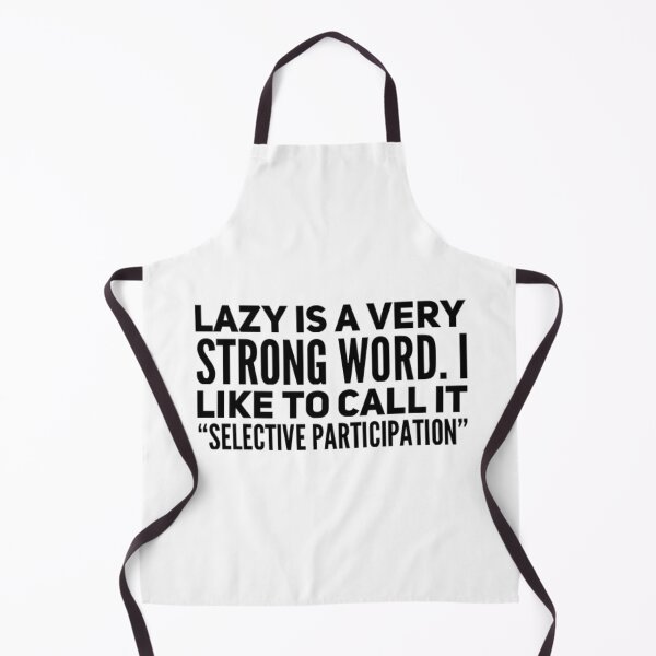 Item preview, Lazy Funny Gifts- Black Text designed and sold by MerciMe.