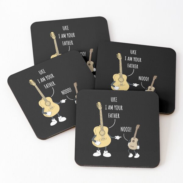 Item preview, Uke, I Am Your Father! For Funny Ukulele Players designed and sold by Funwithmusic.