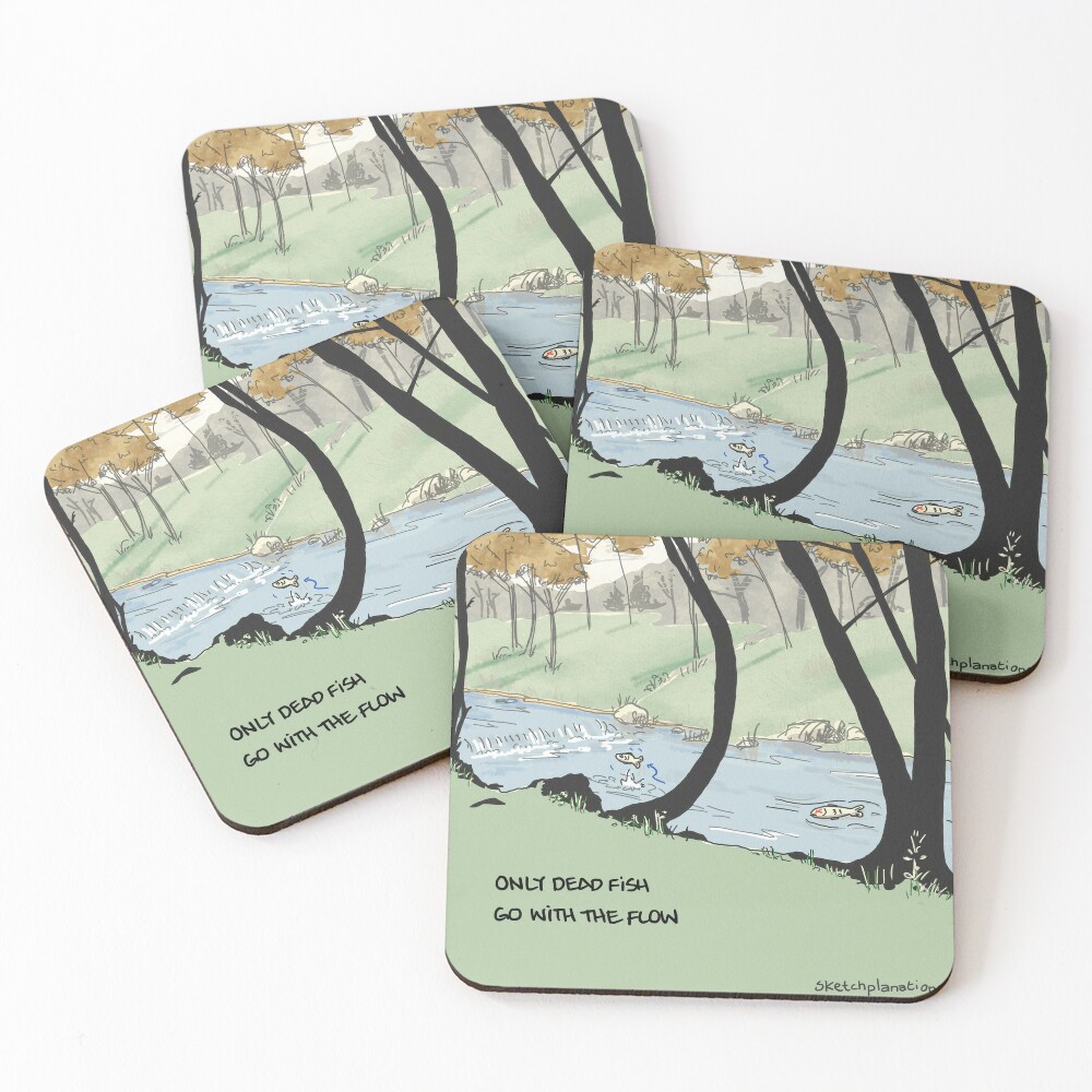 Item preview, Coasters (Set of 4) designed and sold by sketchplanator.