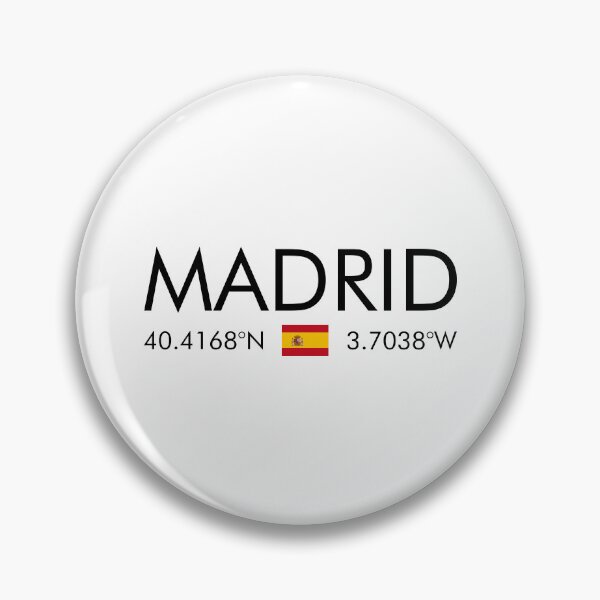 Item preview, Spain - Madrid City Coordinates designed and sold by n0madd.