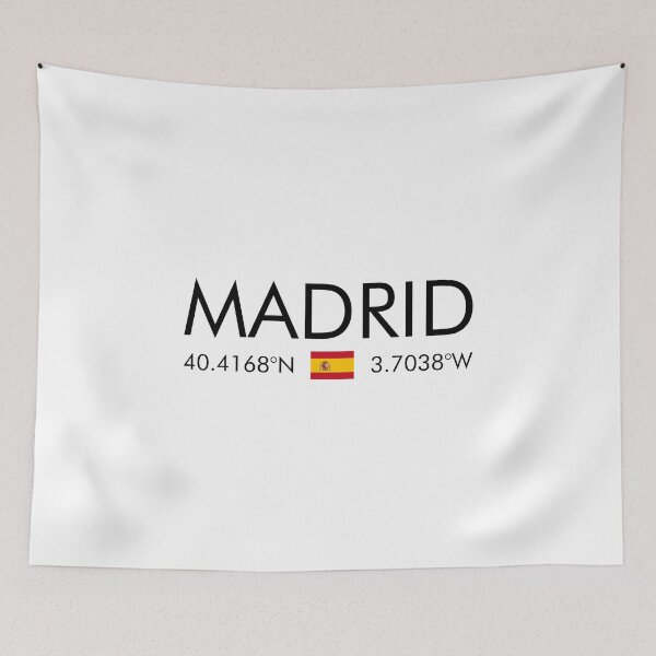 Item preview, Spain - Madrid City Coordinates designed and sold by n0madd.